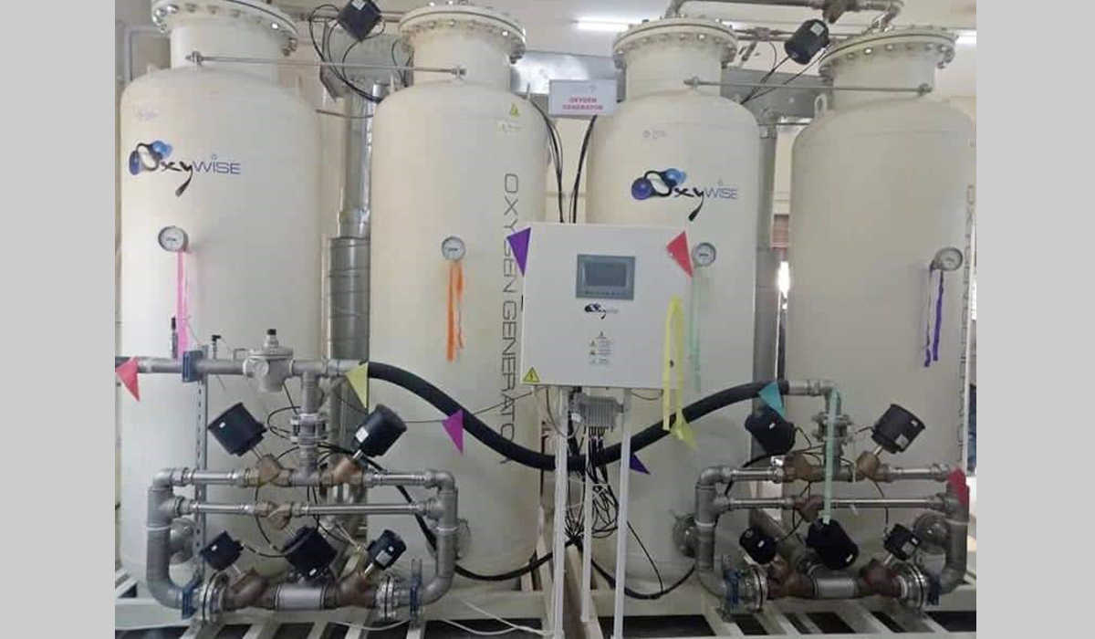 दैनिक १२० सिलिन्डर अक्सिजन उत्पादन गर्ने प्लान्टको उद्घाटन image