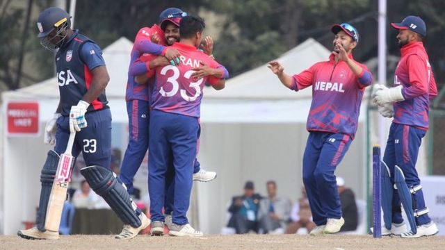 विश्वकप क्रिकेट लिग–२ः नेपाल र अमेरिकाबीच खेल हुँदै