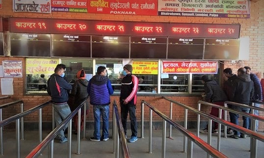 दशैं: खुल्यो लामो दूरीका बसको अग्रिम टिकट बुकिङ