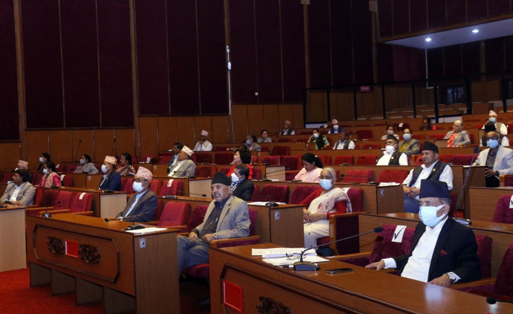 राष्ट्रियसभामा एमालेको अवरोध कायमै