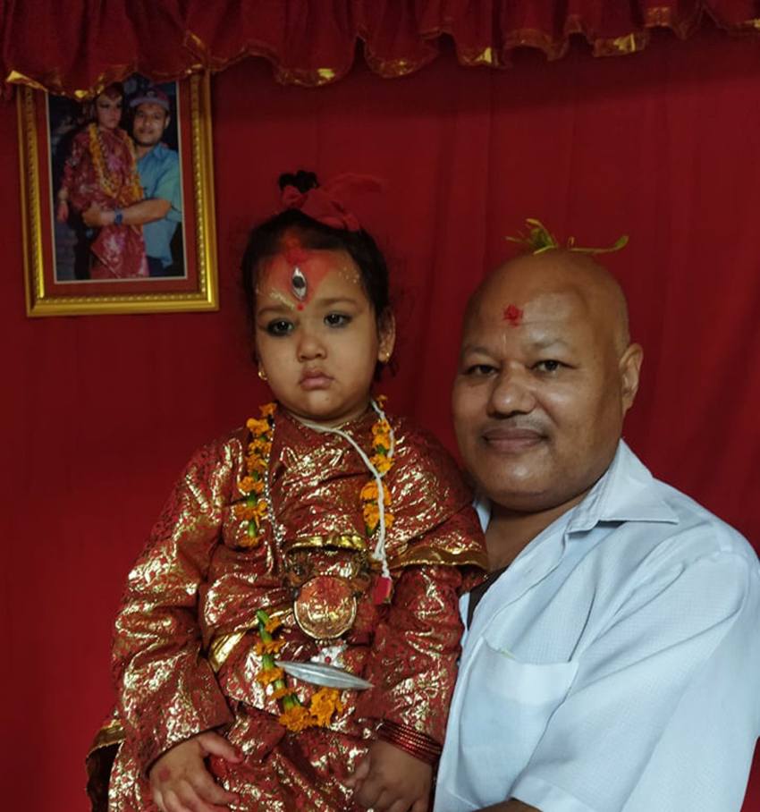 भक्तपुरको एकान्त कुमारी जात्रा सम्पन्न