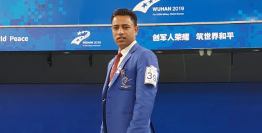 सेनाका रेफ्री ढकाल पाकिस्तान र फ्रान्सका प्रतियोगितामा निर्णायक