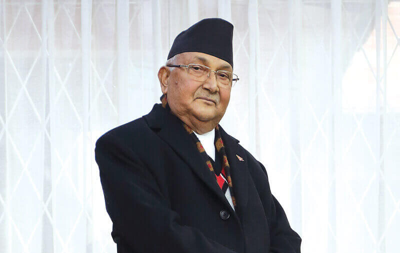 आजबाट एमाले वडा अधिवेशन,ओलीले उद्घाटन गर्दै