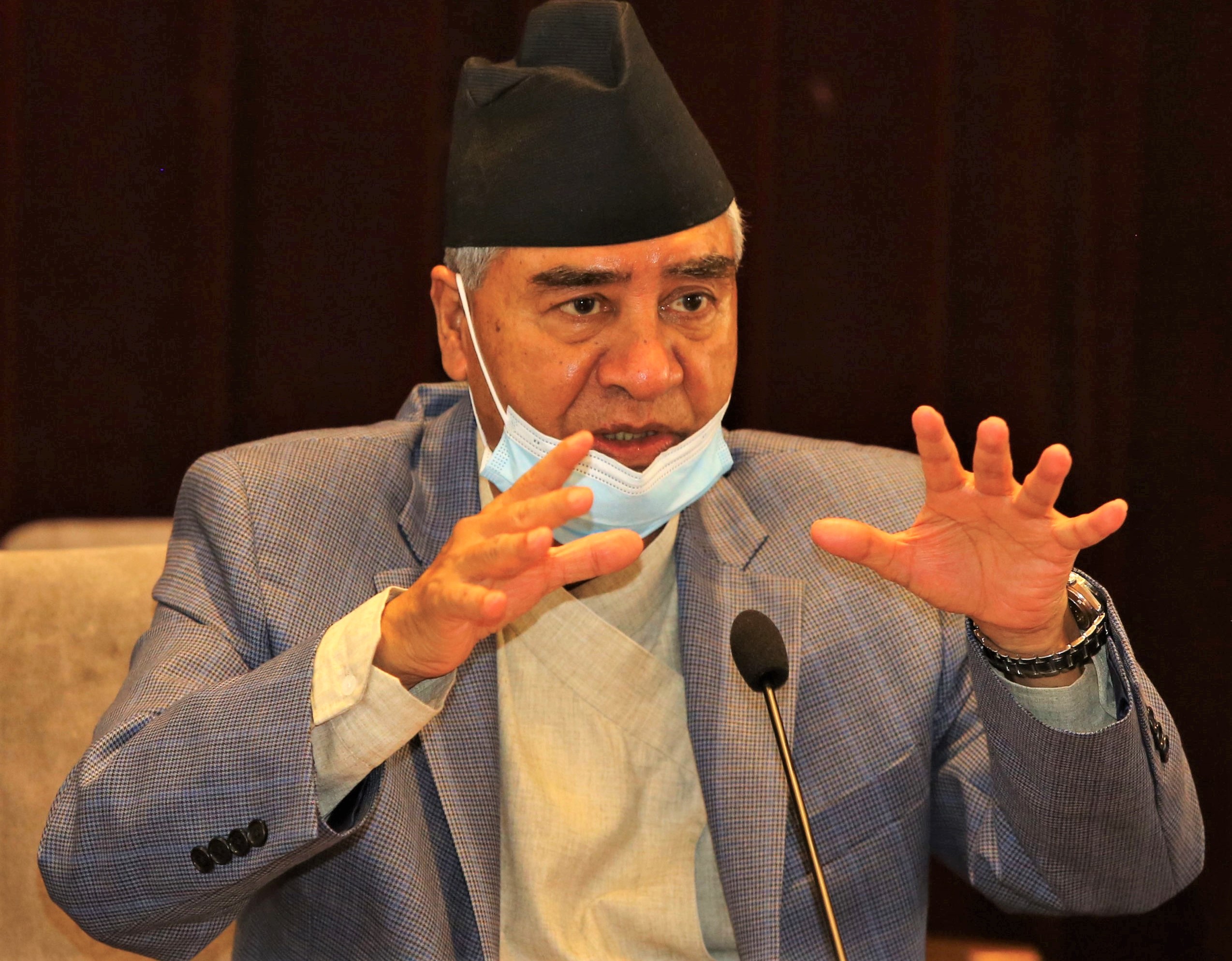 बजेटमाथि उठेका प्रश्नको जवाफ दिँदै प्रधानमन्त्री image