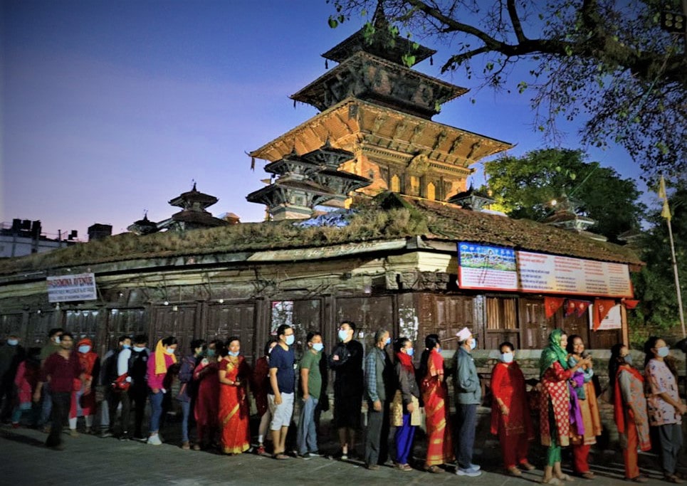 तलेजु भवानीको अच्चमको नवमी दर्शन