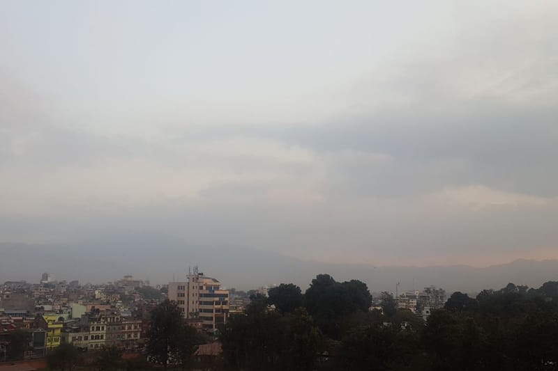 उपत्यकाको मौसम बदली