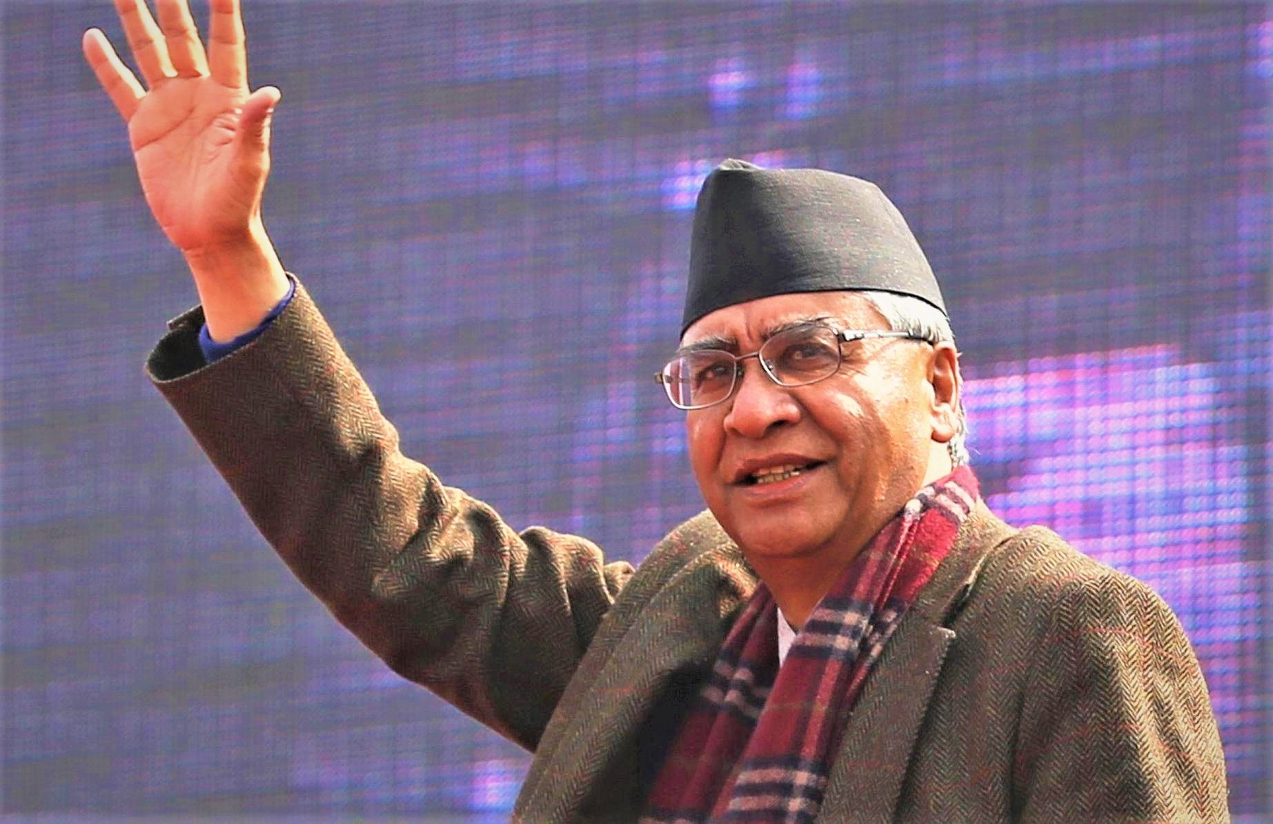 कांग्रेस सभापति देउवा विराटनगर जादै image