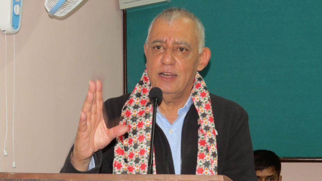 सभापतिमा लड्ने डा. कोइरालाको घोषणा