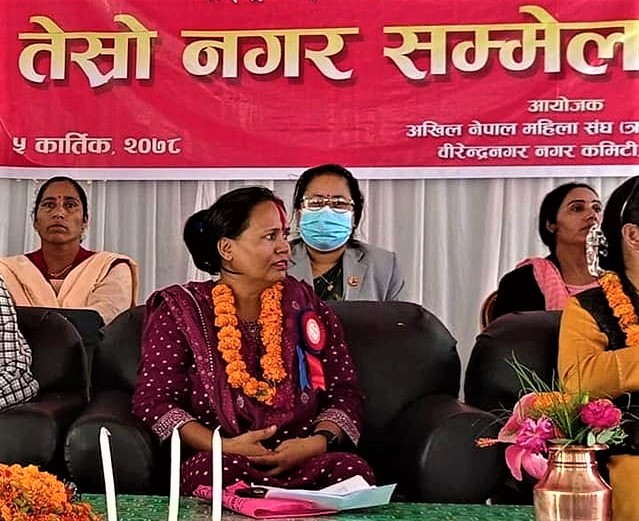 अखिल नेपाल महिला संघ क्रान्तिकारीको अध्यक्षमा विष्ट