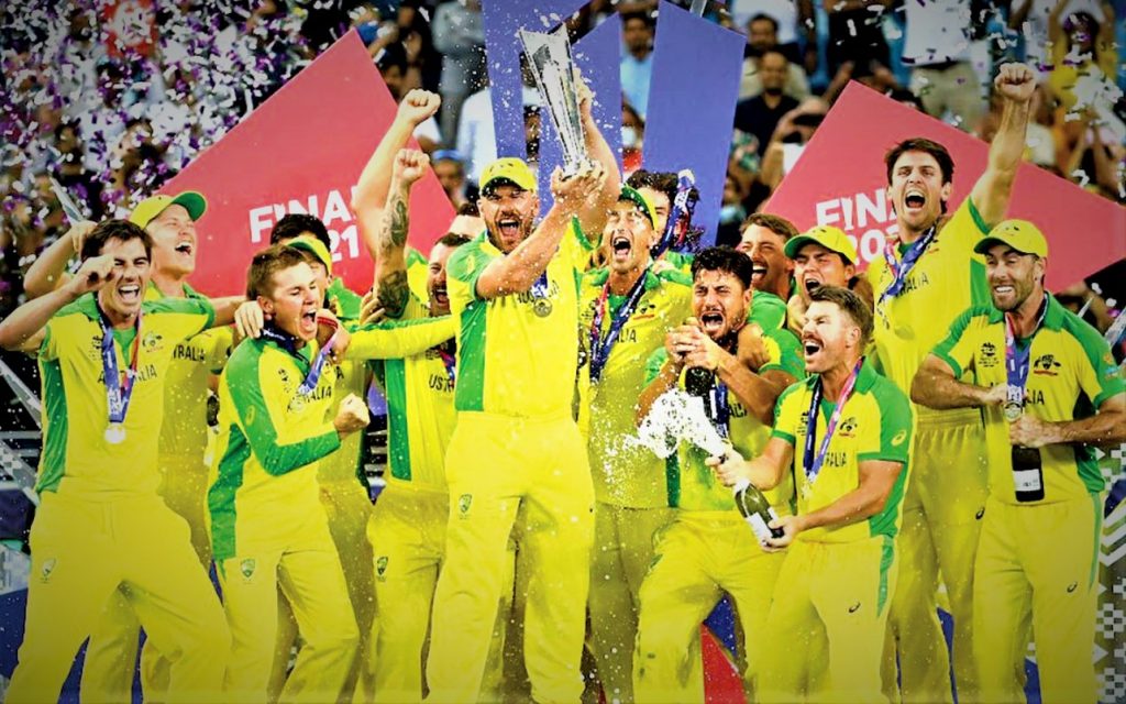 टी–२० विश्वकप च्याम्पियनमा अष्ट्रेलिया