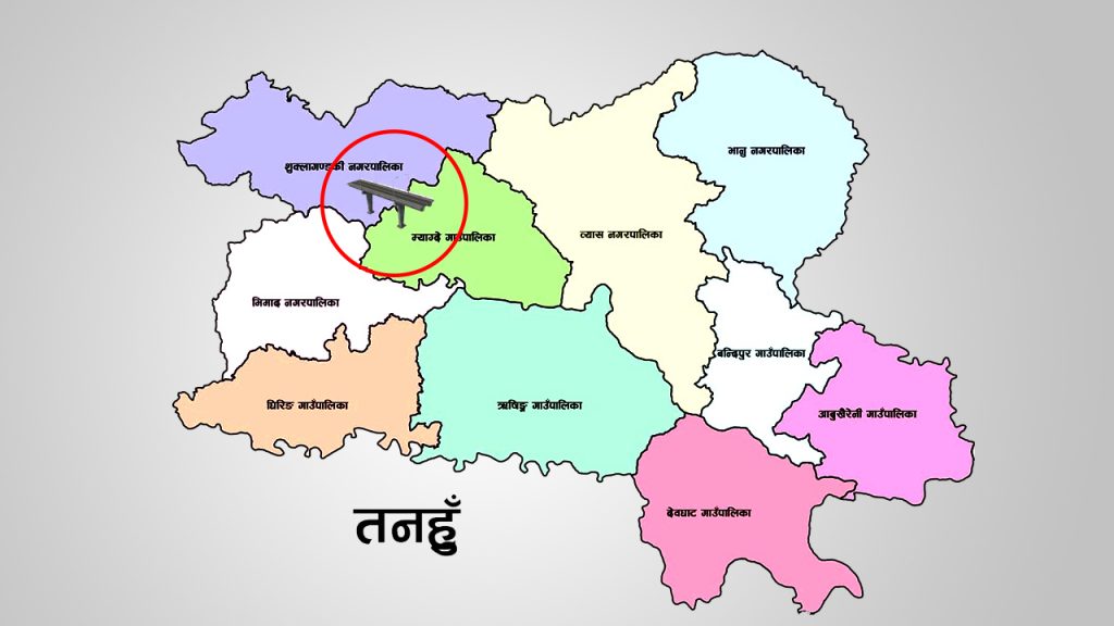 दुई पालिकाको लगानीमा पक्की पुल निर्माण सुरु