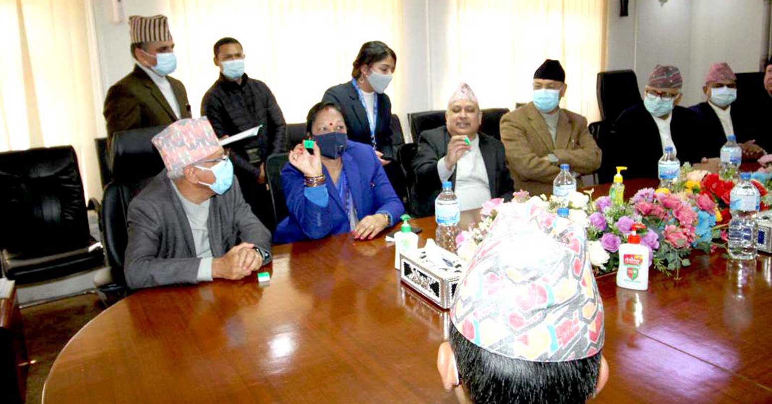 जबरा अस्पतालमा छन्, बिदामा छैनन् image