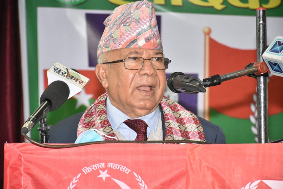 संविधान संशोधनका विषयमा खुला बहस हुनुपर्छःमाधव नेपाल