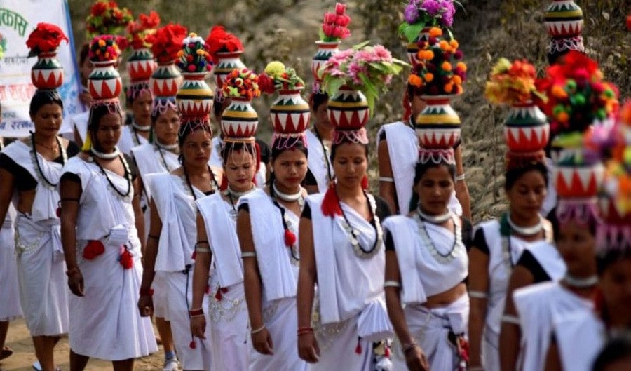 थारु समुदायमा आज माघीको रौनक image