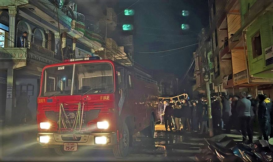 दाङ तुलसीपुरमा आगलागी, ५ जनाको मृत्यु image