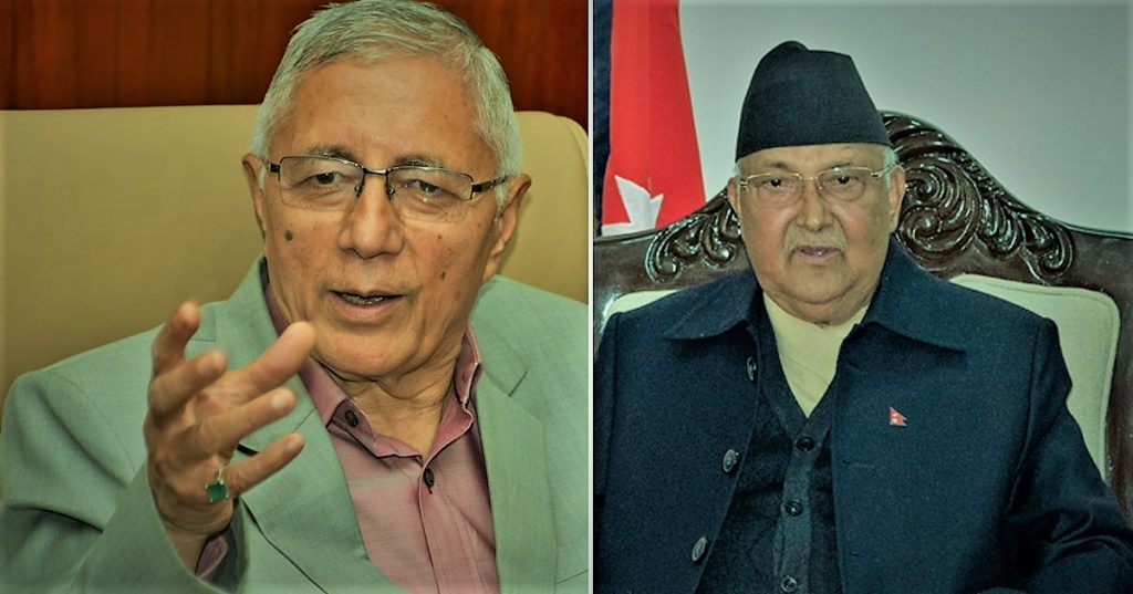प्रचण्डलाई एक्ल्याउने ओलीको दाउ, गरे कोइरालासंग भेट
