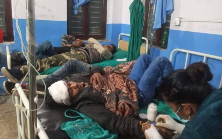 जन्ती बोकेको जीप दुर्घटना