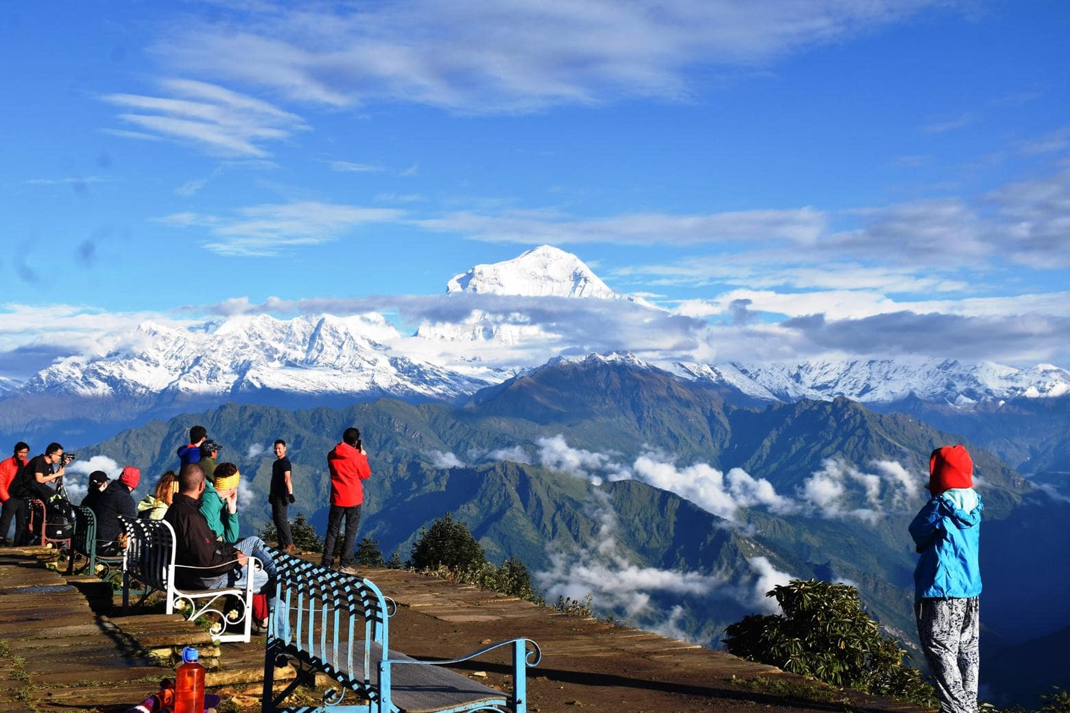 म्याग्दीको माथिल्ला भेग आन्तरिक पर्यटकले भरिभराउ image