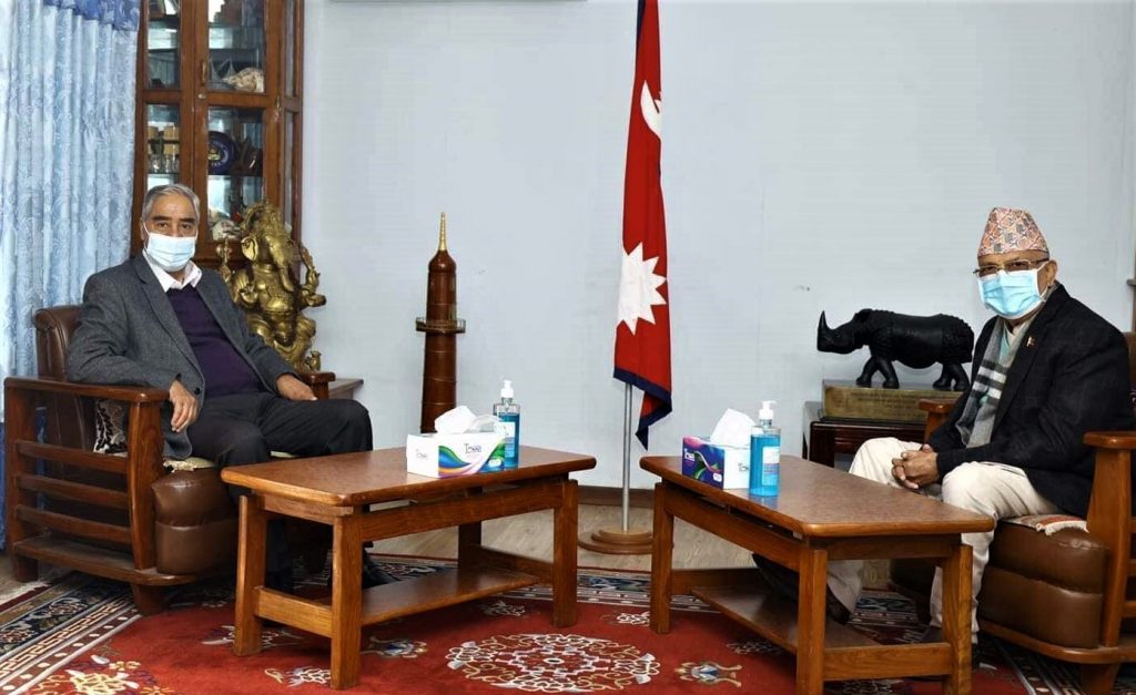 एमसीसीका लागि ‘कांग्रेस–एमाले गठबन्धन’ बन्दै