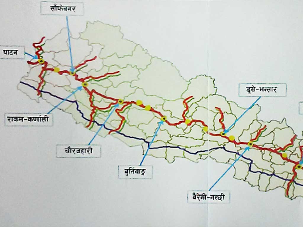मध्य पहाडी लोकमार्ग निर्माणमा चरम ढिलासुस्ती image