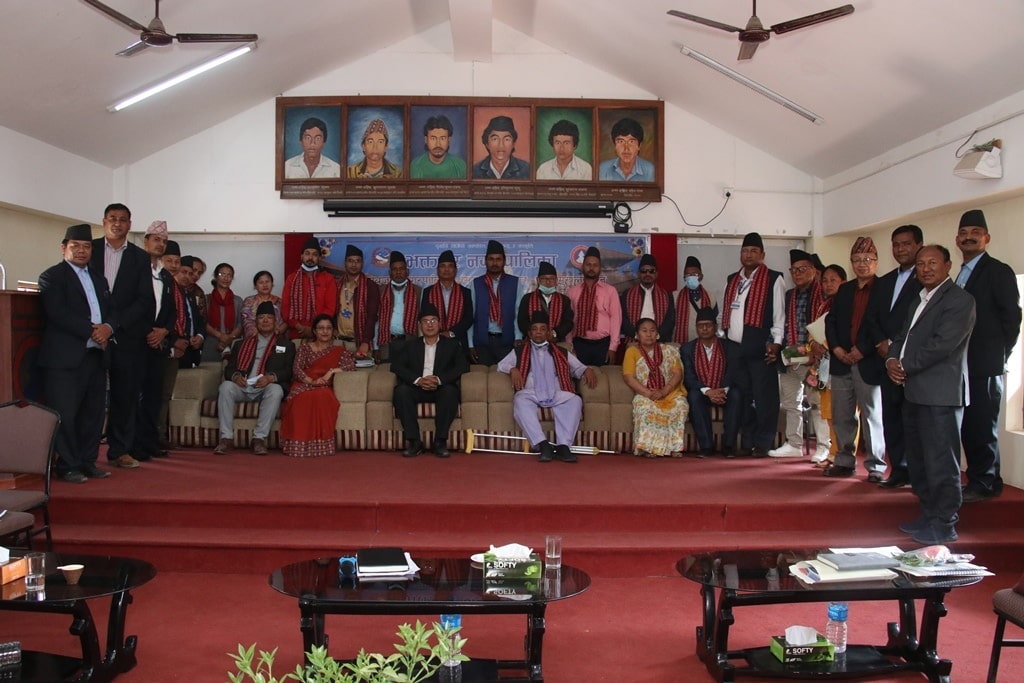 भक्तपुर नगरपालिका अवलोकनमा गोलबजार नपाका जनप्रतिनिधि image