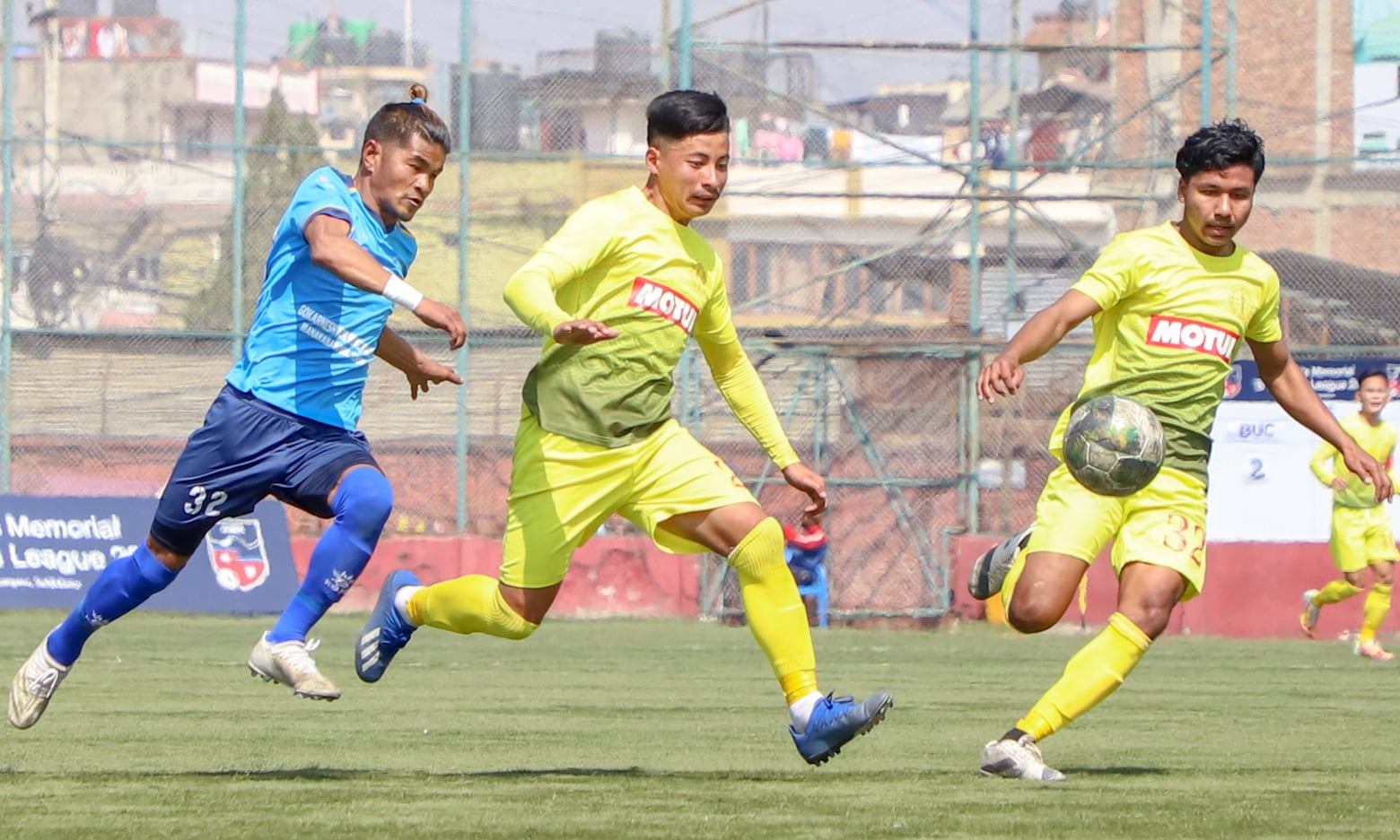 फुटबल नयाँबस्तीको जित image
