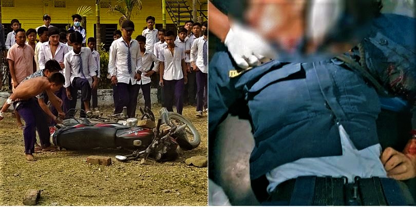 आज बिहानैदेखि कर्फ्यु, यौन आरोपी शिक्षक पक्राउ गर्दा महिला प्रहरीकाे मृत्यु