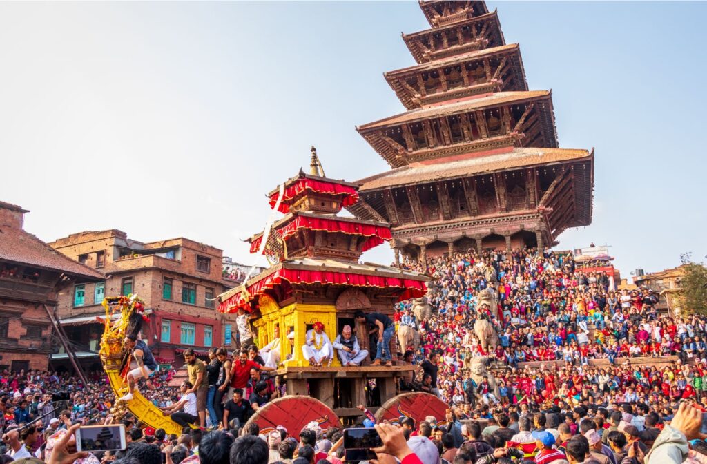 भक्तपुरमा बिस्का जात्रा आजबाट सुरुहुँदै