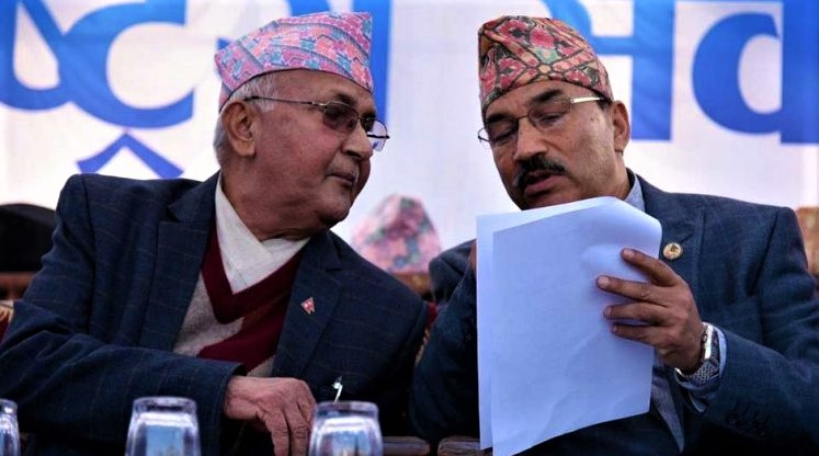 दुवै राप्रपासँग तालमेलको तयारीमा एमाले अध्यक्ष ओली image