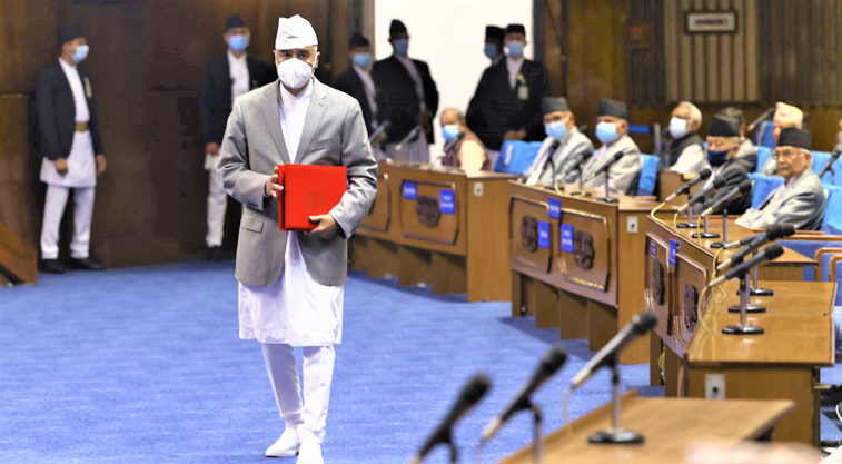 नीति तथा कार्यक्रममा प्रधानमन्त्री देउवा image