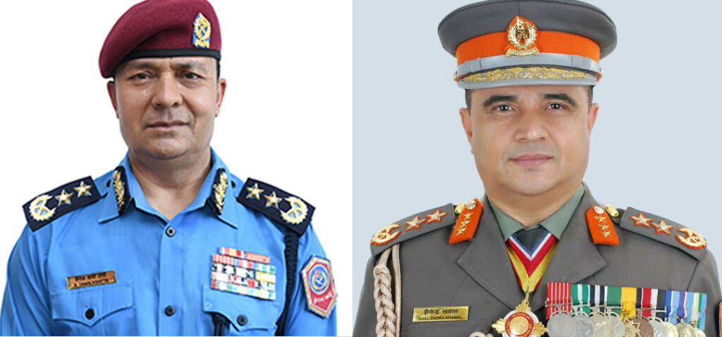 आइजिपीद्वयको बिदाइ
