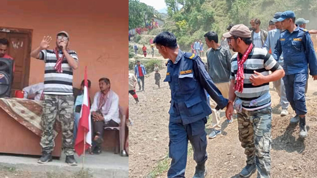 कुटपिटको आरोपमा अध्यक्षका उम्मेदवार प्रहरी नियन्त्रणमा