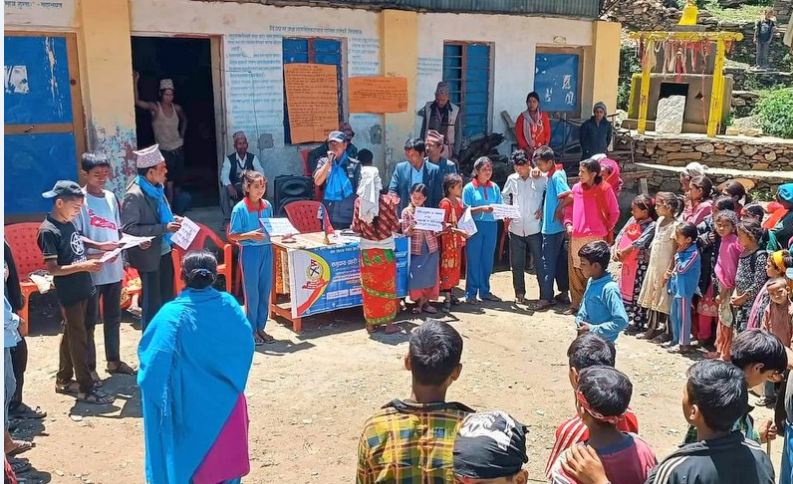 गाउँगाउँमा लागुऔषधविरुद्ध सचेतना