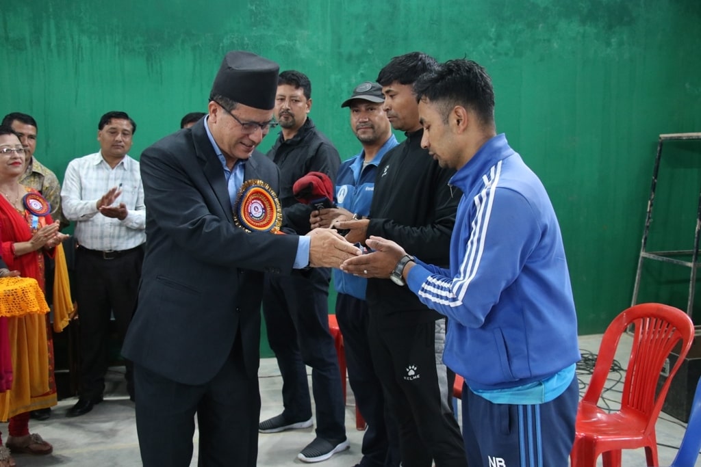 भक्तपुर नगरव्यापी विद्यालयस्तरीय राष्ट्रपति कप खेलकुद प्रतियोगिता उद्घाटन image