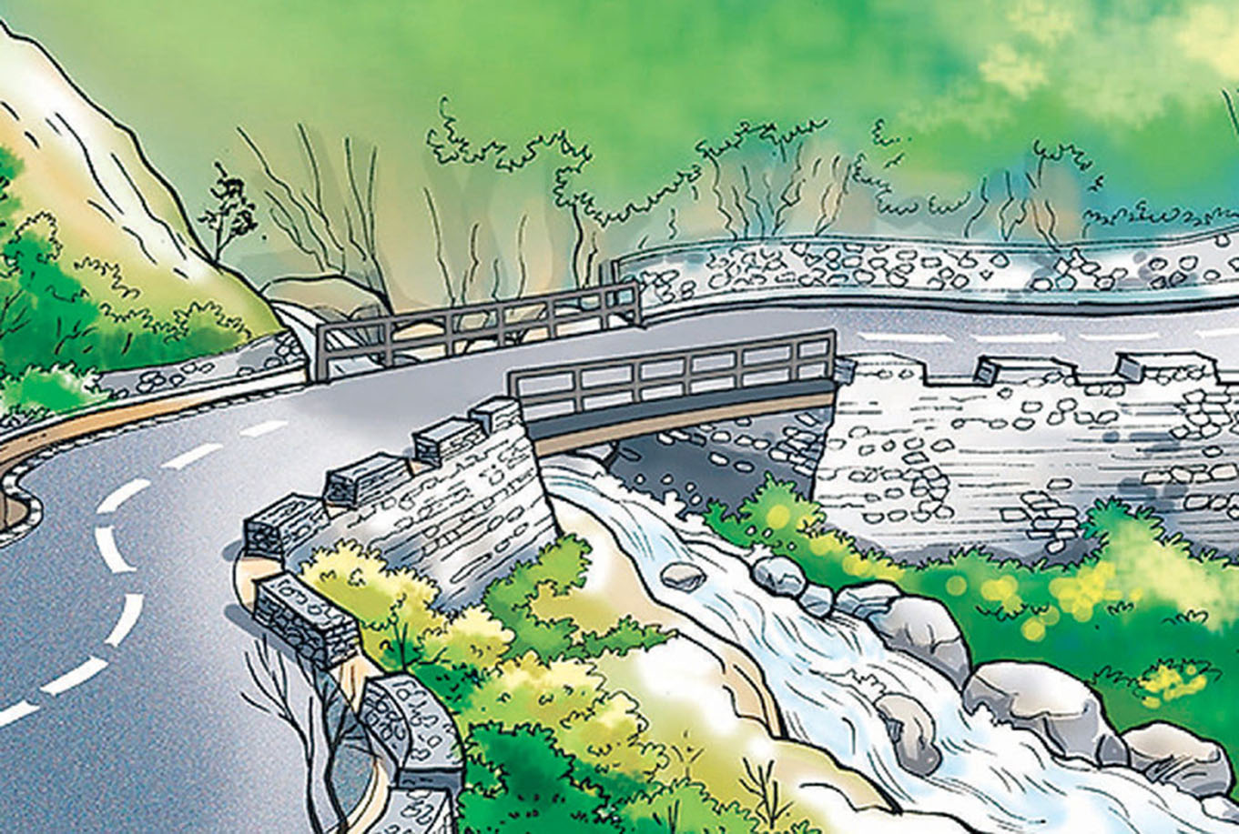 तिवारीभन्याङ–अधेँरीघाट सडक स्तरोन्नति तीव्र image