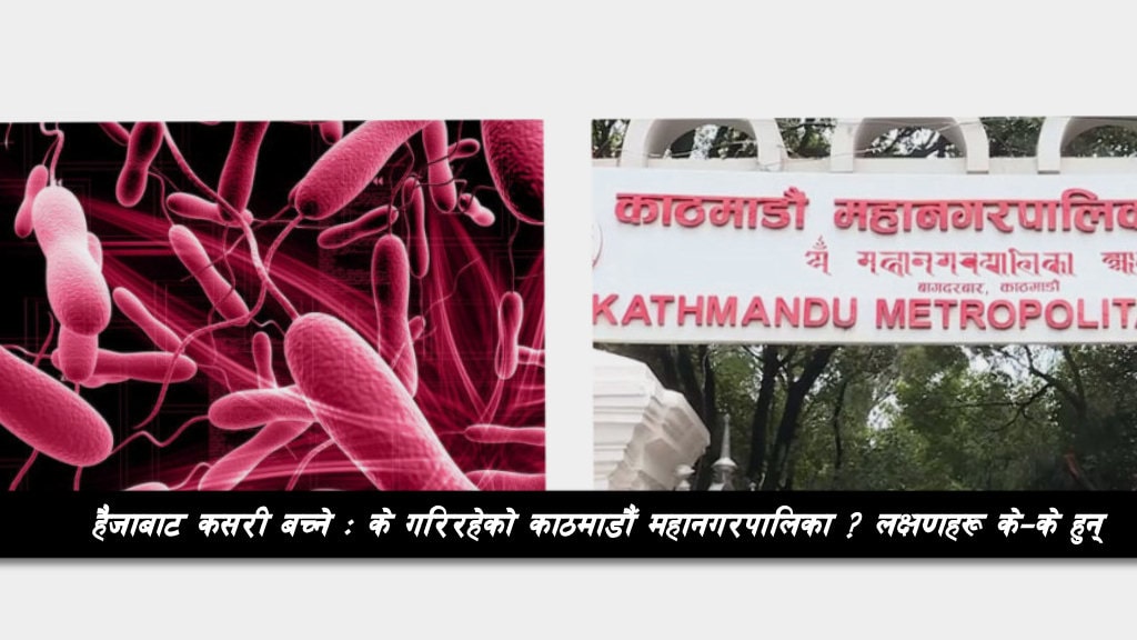 हैजाबाट कसरी बच्ने : के गरिरहेको काठमाडौं महानगरपालिका ? image