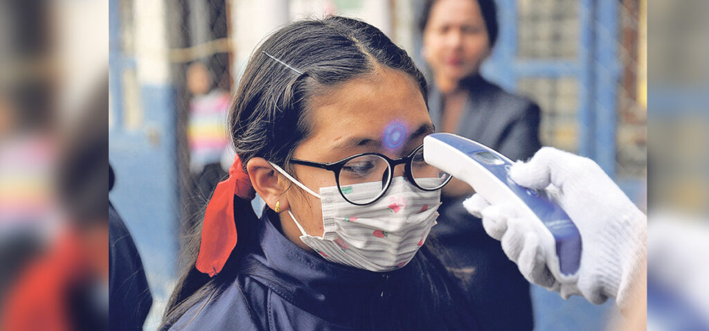 कोरोना भाइरस सङ्क्रमणदर उकालो लाग्दै