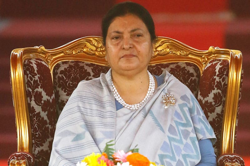 राष्ट्रपतिले राजीनामा दिनुपर्छ image