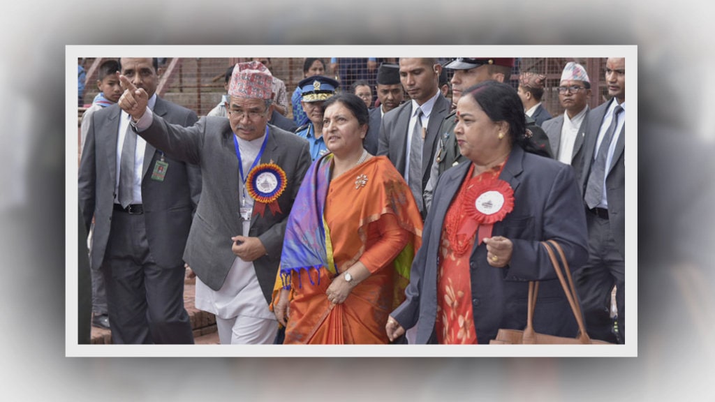 राष्ट्रपति विद्यादेवी भण्डारीद्वारा पाटनको कृष्ण मन्दिर दर्शन image