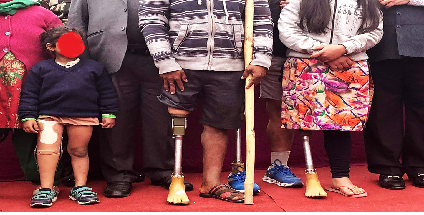 नयाँ जीवन पाउँदैछन् हातखुट्टा गुमाएका image