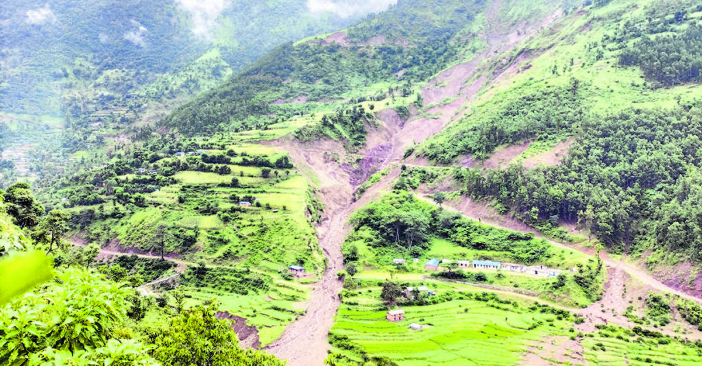 घामपानी बस्ती पहिराको उच्च जोखिममा