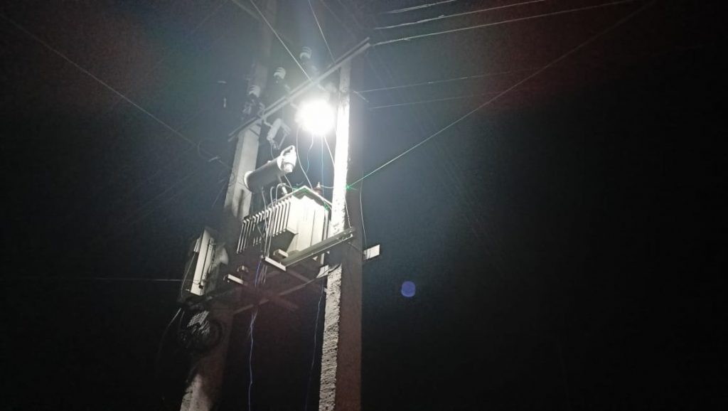 बाराको टाङ्गीयाबस्तीमा बल्यो बिजुली image