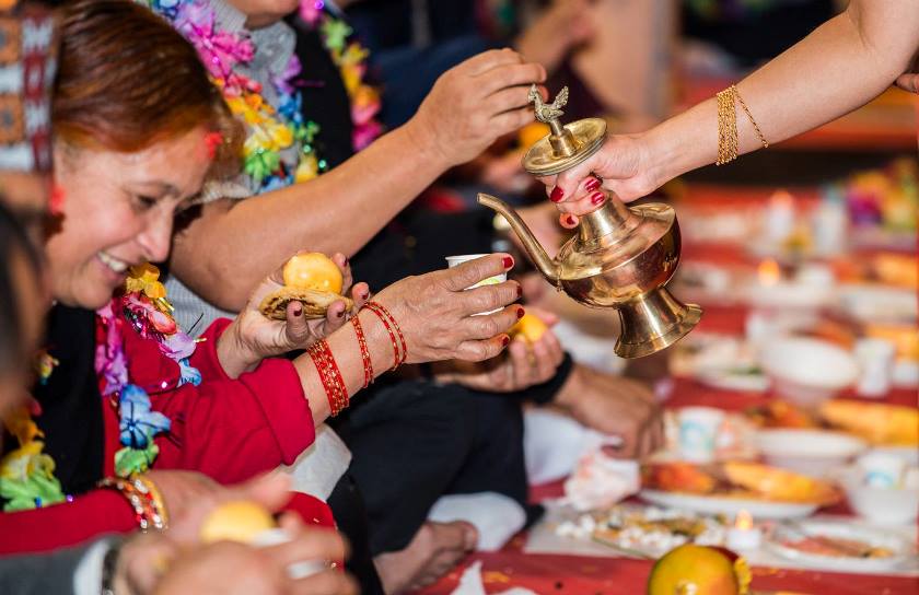 नेपाल संवत् ११४३ सुरु, नेवार समुदायमा म्हः पूजा image