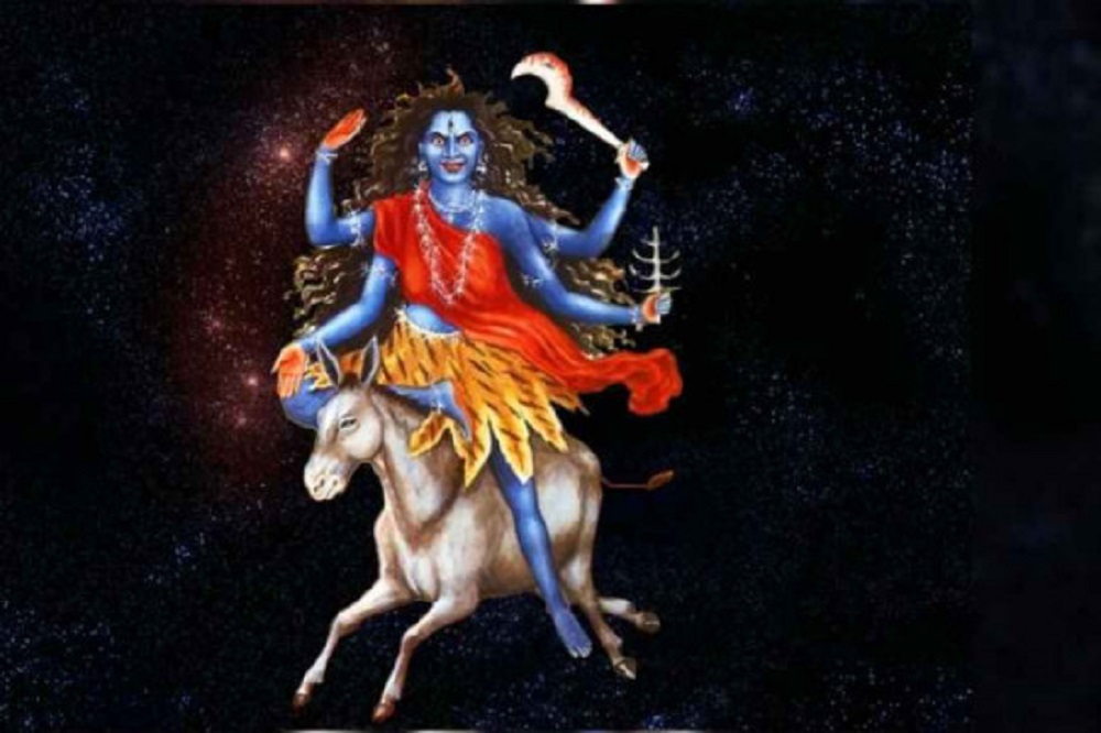 कालरात्रि देवीको पूजा आराधना गरिदैं