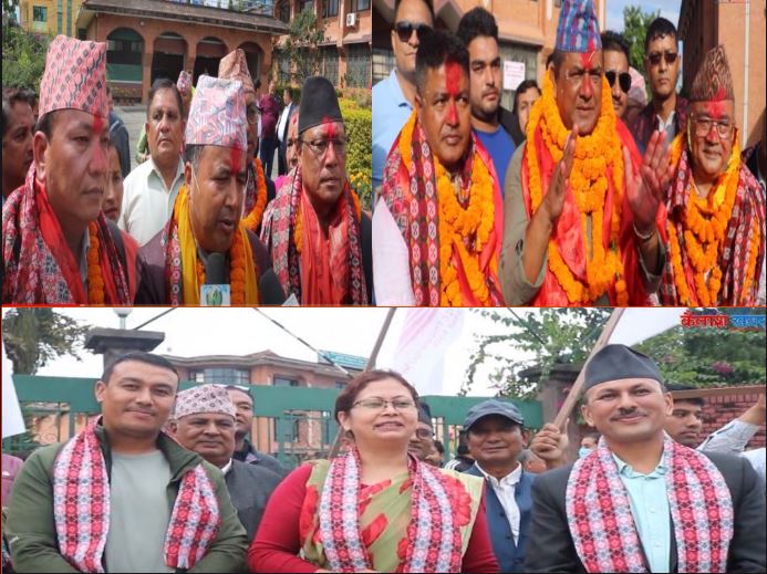 भक्तपुर क्षेत्र नं. २ मा दुर्लव थापा, महेश बस्नेतबीच कडा प्रतिस्पर्धा हुने, देश बचाउन उम्मेदवारी दिएको नेमकिपाका अनुराधाको दावी