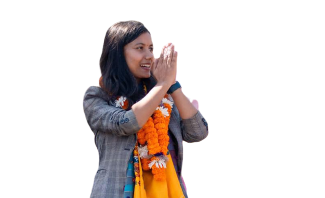 चुनाव जितेपछि सोविताले भनिन्, ‘परिवर्तनको सुरुवात भइसक्यो’ (भिडियोसहित)