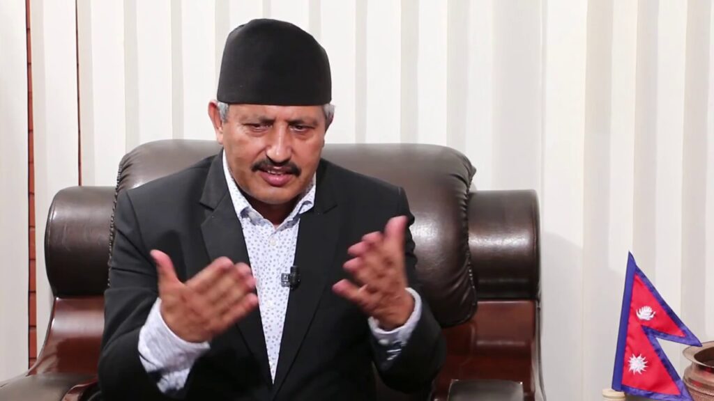 महोत्तरी १ बाट माओवादी केन्द्रका उपमहासचिव गिरिराजमणि पोखरेल पराजित