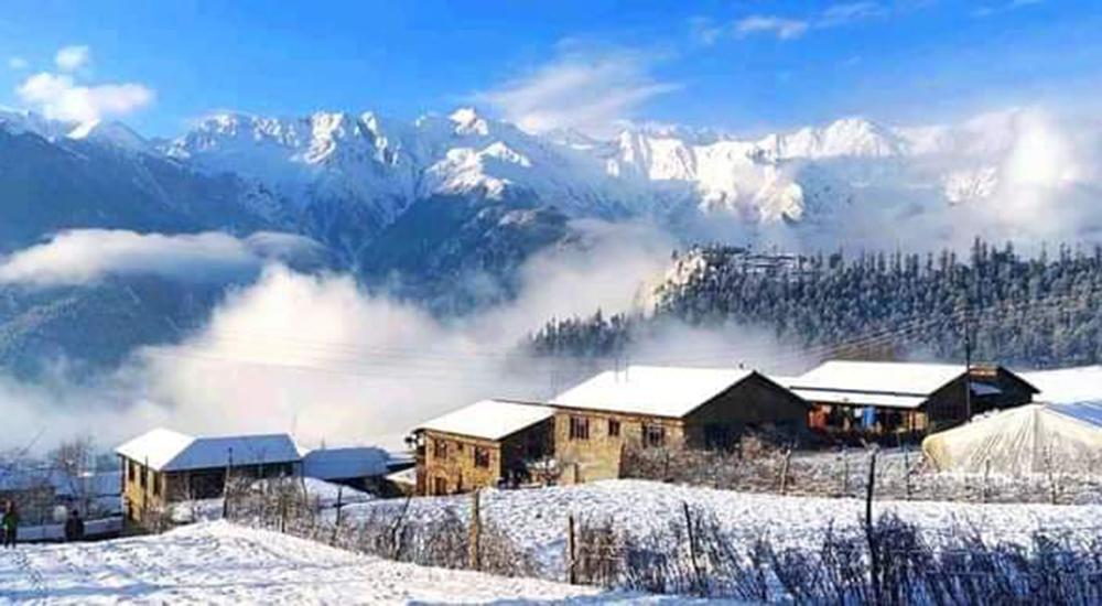 पहाडी र हिमाली क्षेत्रमा हिमपात