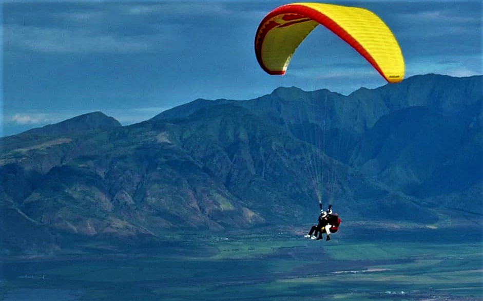 पनौतीमा पुसदेखि प्याराग्लाइडिङ image