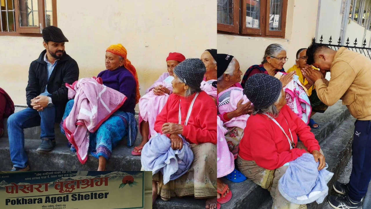 ज्येष्ठ नागरिक दिवसमा एक सय चार वर्षीय दाहाल सम्मानित image